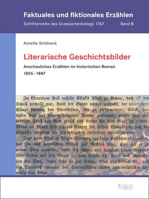cover image of Literarische Geschichtsbilder